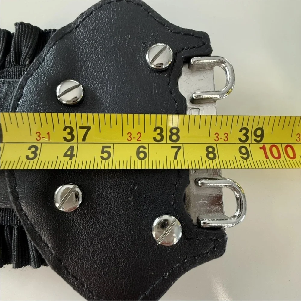 - Chicos Zoey rhinestone Embellished Black Belt size Medium
